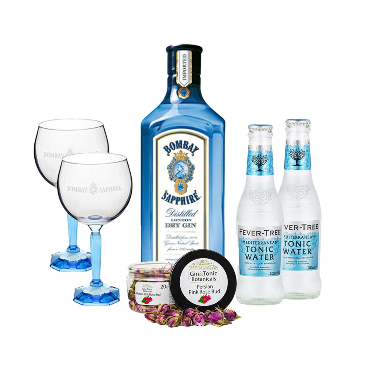 Bombay & Fever Tree Koktélcsomag Mixery