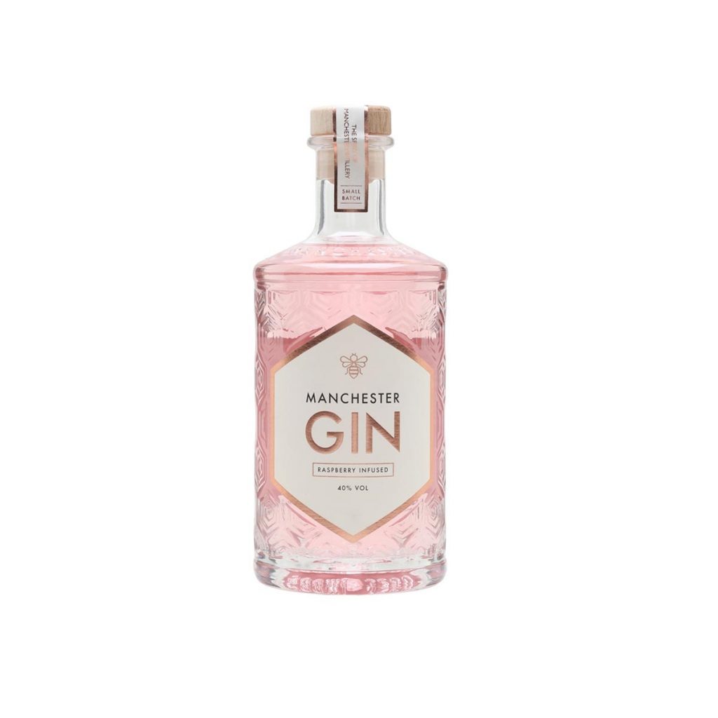 Manchester Raspberry Infused Gin (0,5l; 40) Mixery