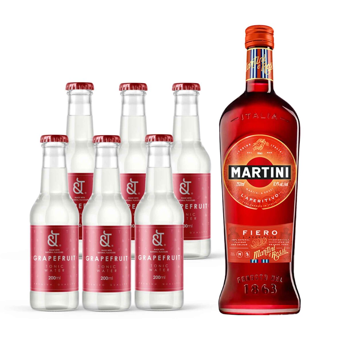 &T Tonics x Martini Fiero Koktélcsomag Mixery