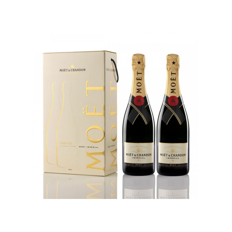 Moet-&-Chandon-Imperial-Brut Champagne-Twin-Pack