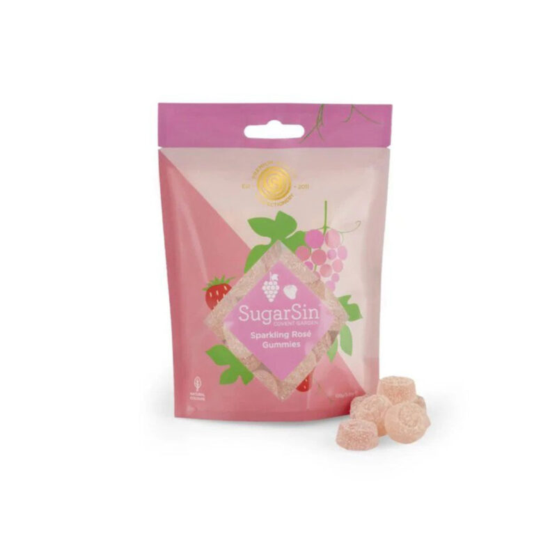 Sugar Sin Spakrling Rosé Gumicukor 100g