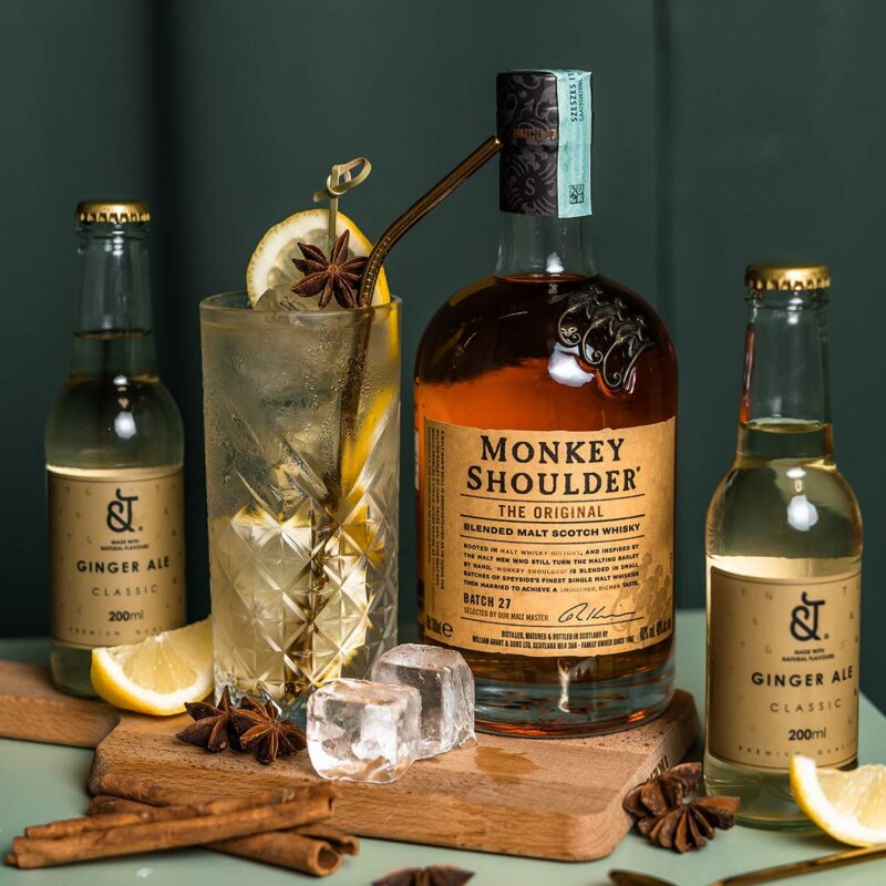 Monkey-Shoulder-Whisky-&T-Ginger-Ale-Creative
